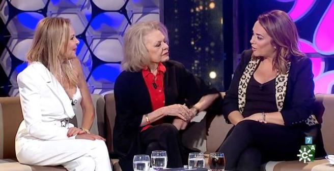 Ana Obregón, Mayra Gómez Kemp i Toñi Moreno Canal Sur Ana Obregón, Mayra Gómez Kemp i Toñi Moreno Canal Sur