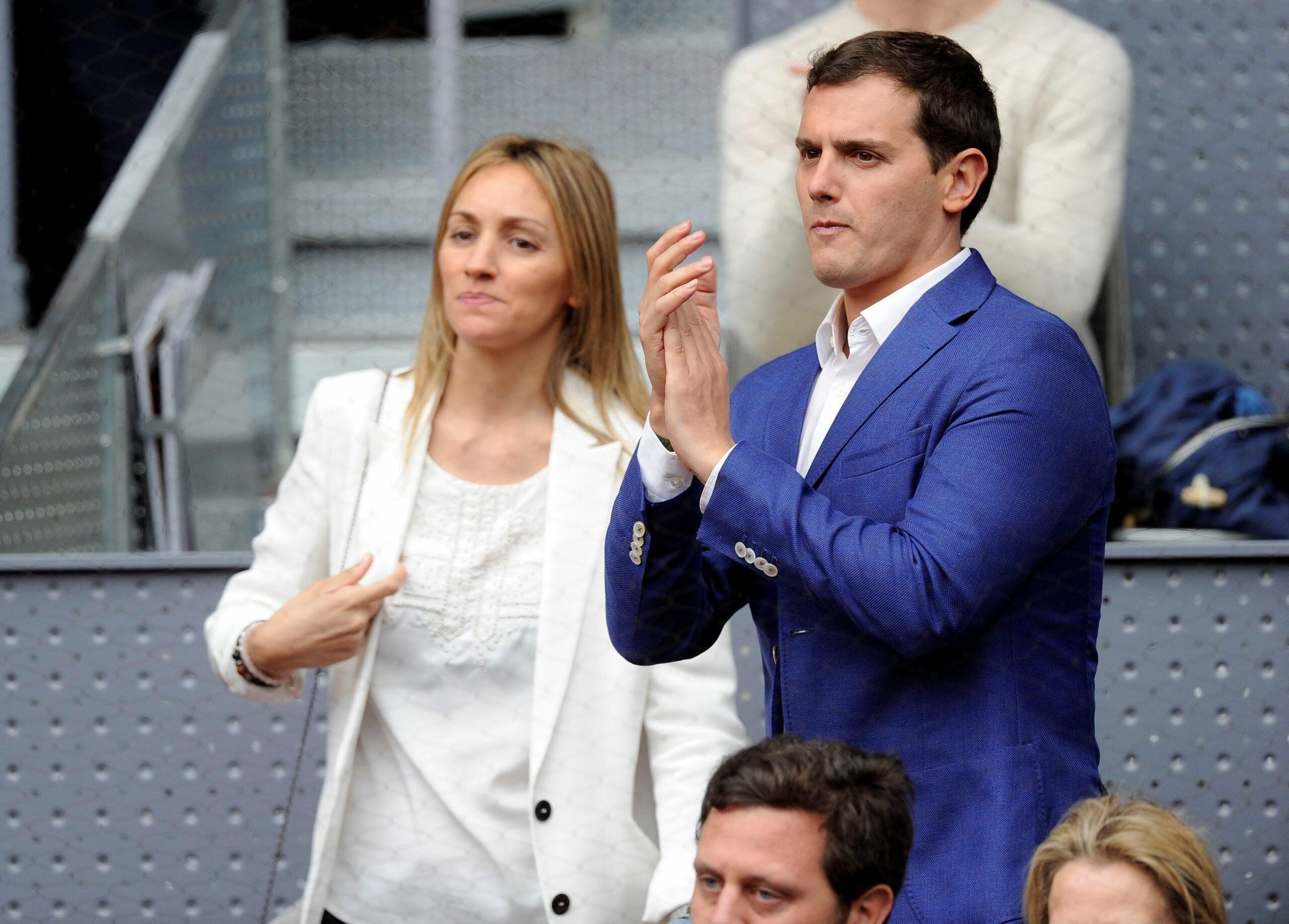 Beatriz Tajuelo i Albert Rivera, al tenis   Europa Press