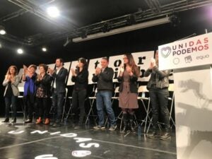 Candidats d'Unidas Podemos a les eleccions espanyoles, municipals i europees
