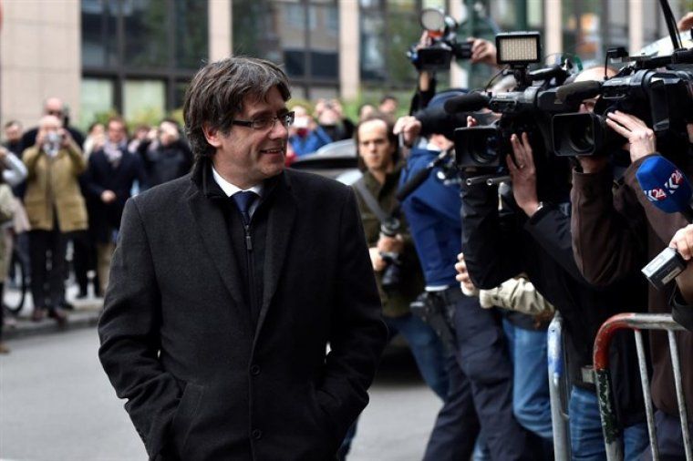 Carles Puigdemont a B&egrave;lgica