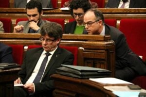 Carles Puigdemont i Jordi Turull