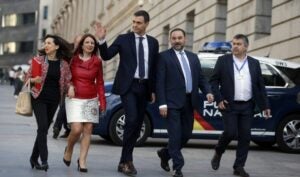 El ja president del govern espanyol arribava aquest divendres al Congrés dels Diputats