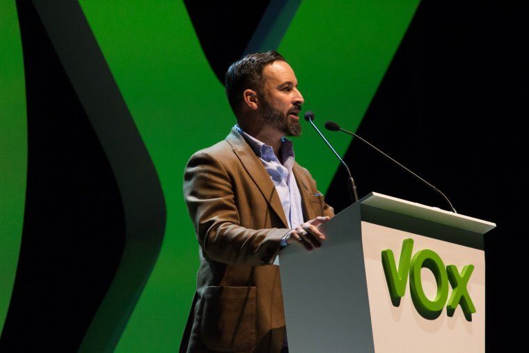 El l&iacute;der de Vox, Santiago Abascal