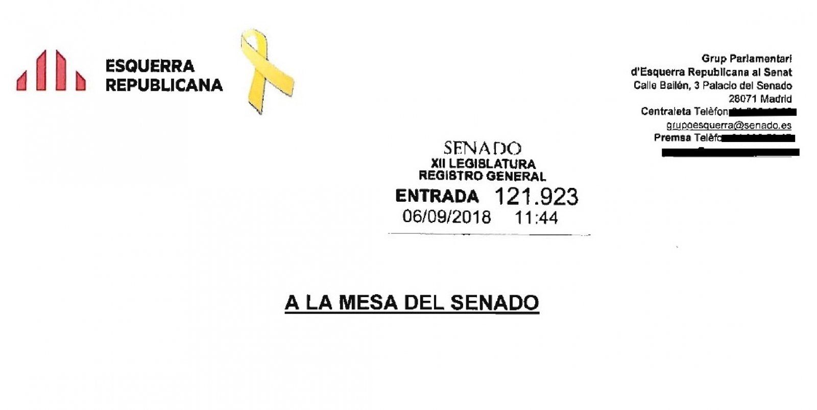 Els documents amb els lla&ccedil;os grocs