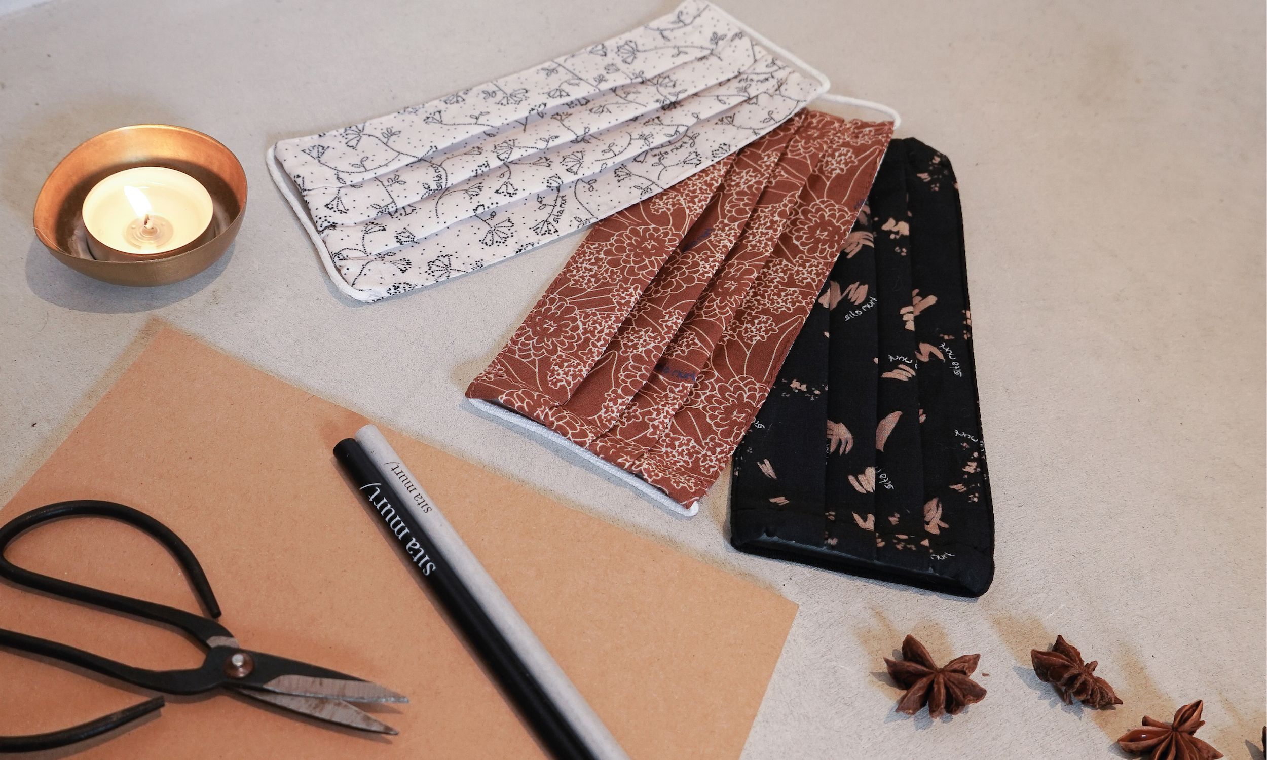 Mascaretes de Sita Murt / Cedida