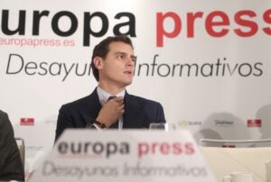 El líder de Cs, Albert Rivera