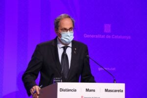 El president de la Generalitat, Quim Torra