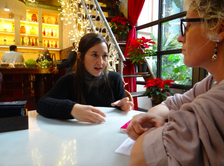 Gonz&aacute;lez durant l'entrevista amb 'El M&oacute;n'