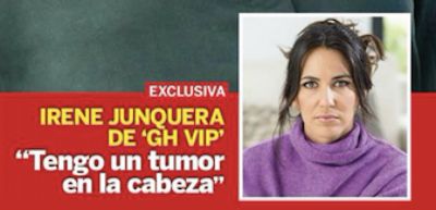 Irene Junqueras a la portada de 'Lecturas' Irene Junqueras a la portada de 'Lecturas'