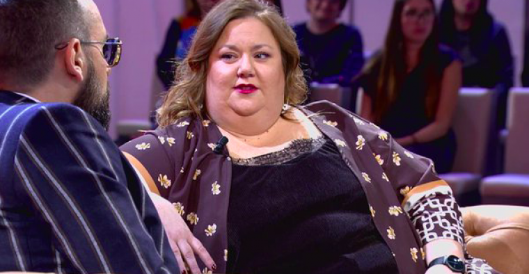 Itziar Castro, en el programa de Risto Mejide - Cuatro