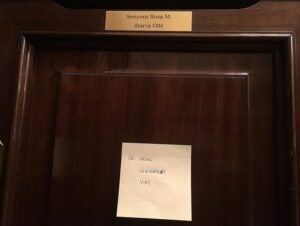 La bústia per a Oriol Junqueras al Parlament