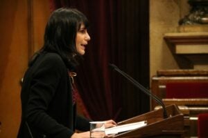 La diputada de JxCat Aurora Madaula