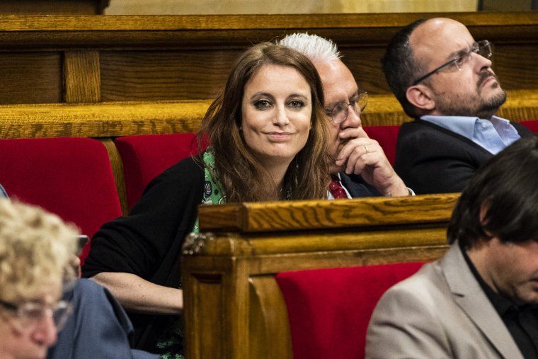 La diputada del subgrup del PPC Andrea Levy