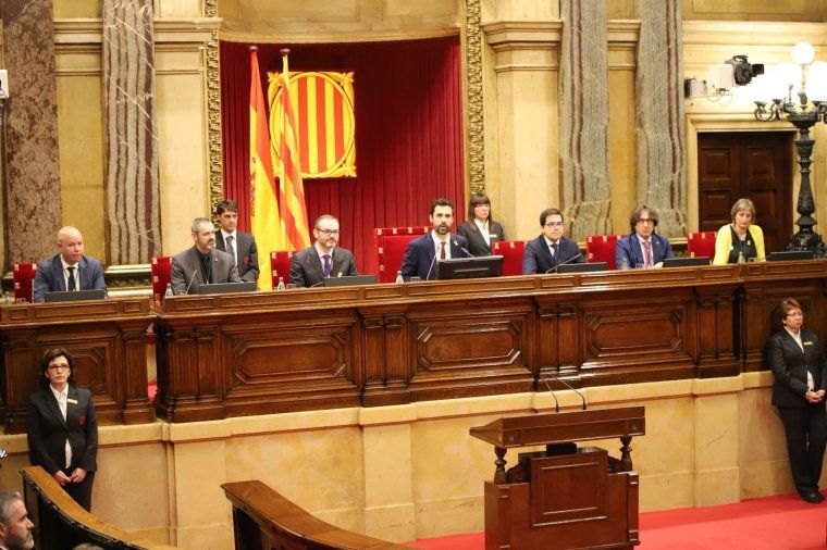 La nova Mesa del Parlament