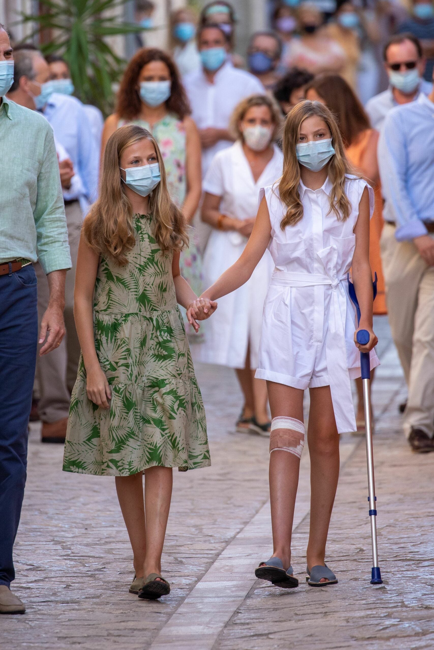 Les infantes Elionor i Sofia, a Mallorca   Europa Press