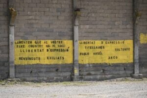 Les pintades on hi havia la pintada Boadella fot el camp