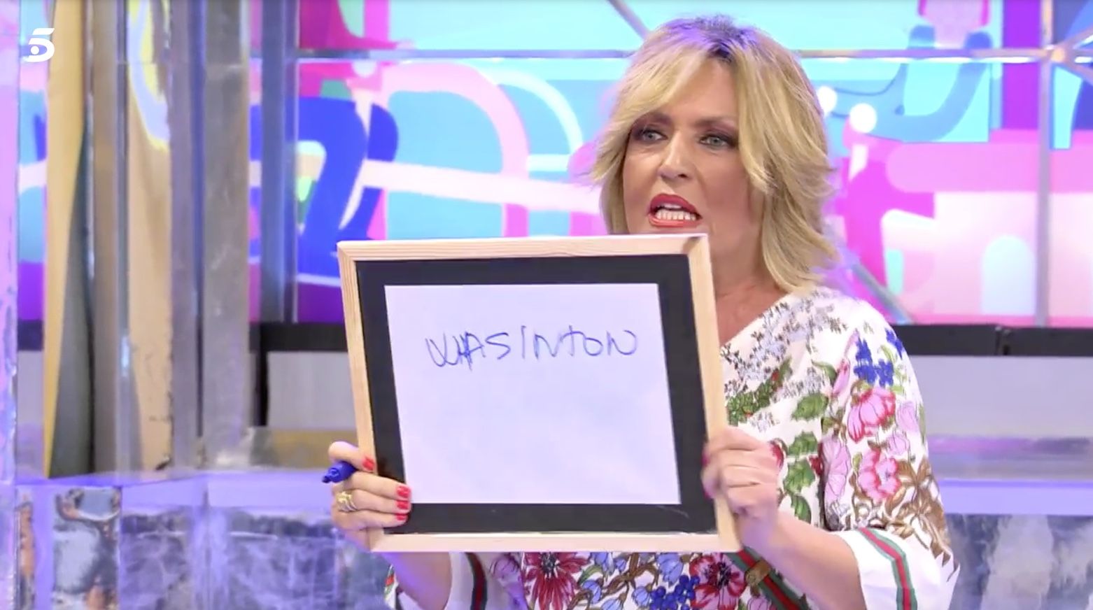 Lydia Lozano suspèn el test de cultura general de 'Sálvame'   Telecinco