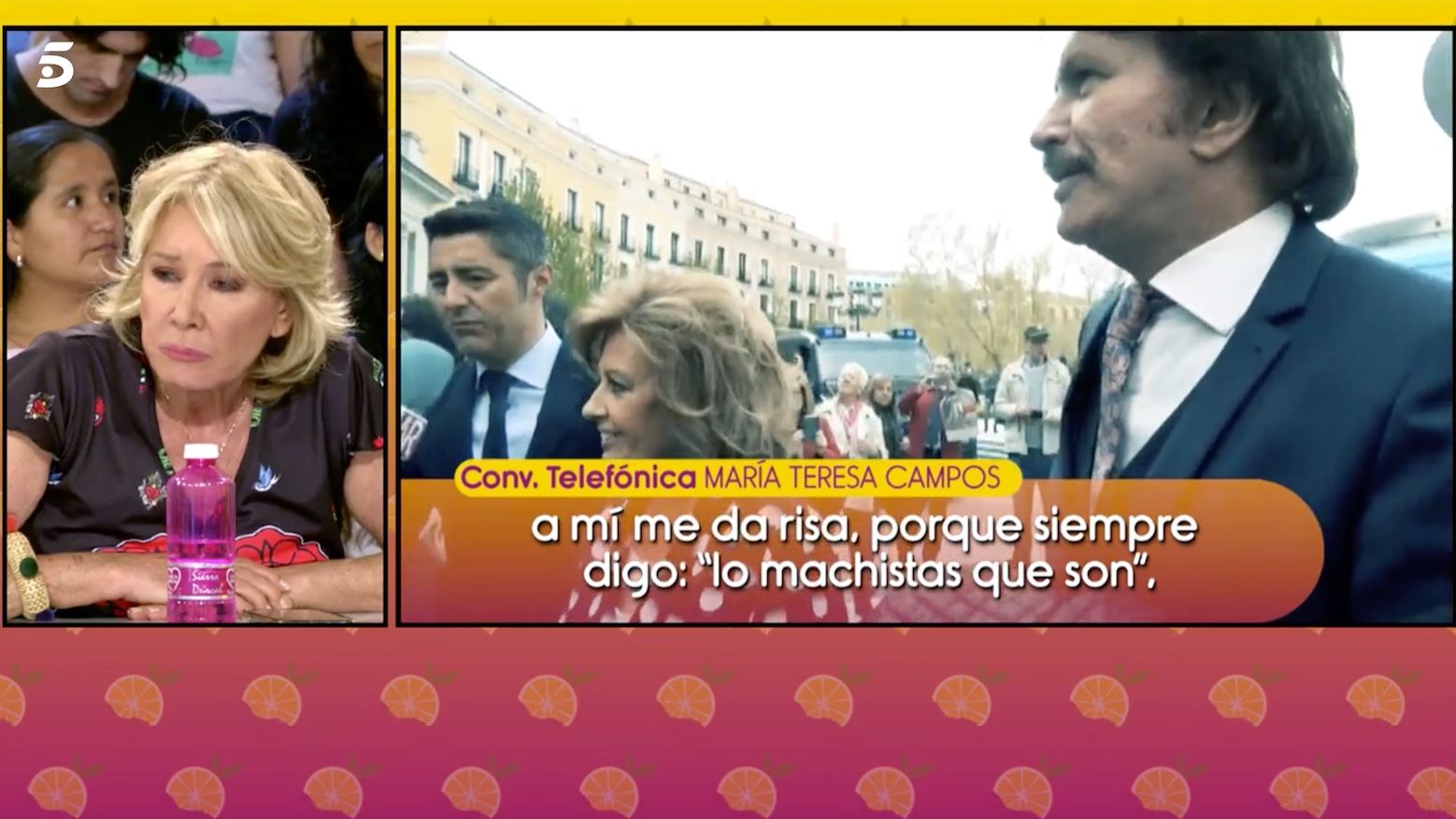 María Teresa Campos, Arrocet i Mila Ximénez  Telecinco