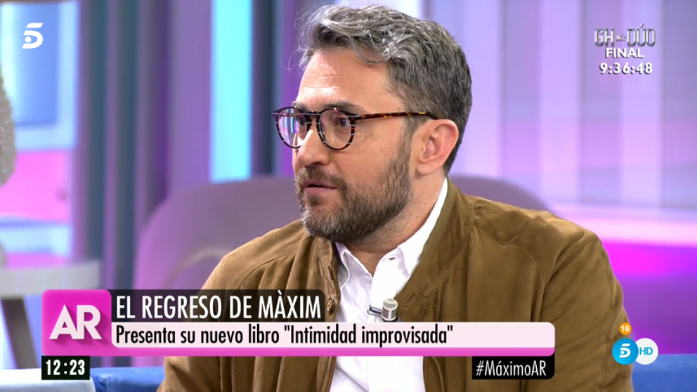 Màxim Huerta a 'El Programa de Ana Rosa'  Telecinco