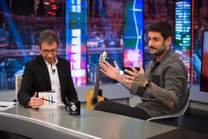 Pablo Motos i Melendi a 'El hormiguero' Antena 3 Pablo Motos i Melendi a 'El hormiguero' Antena 3