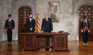 Presa de possessió de Quim Torra