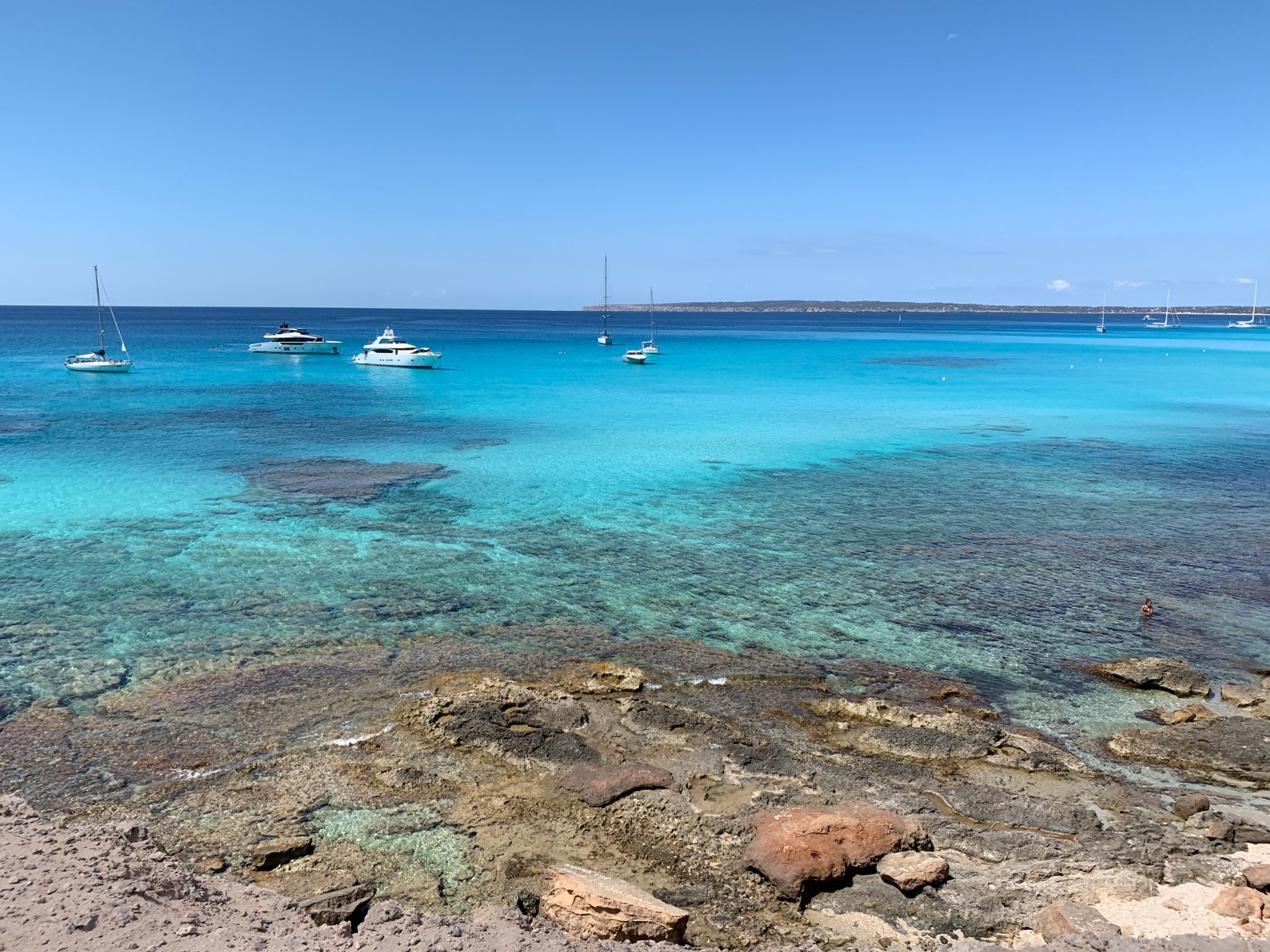 Imatge d'una platja del Formentera.
