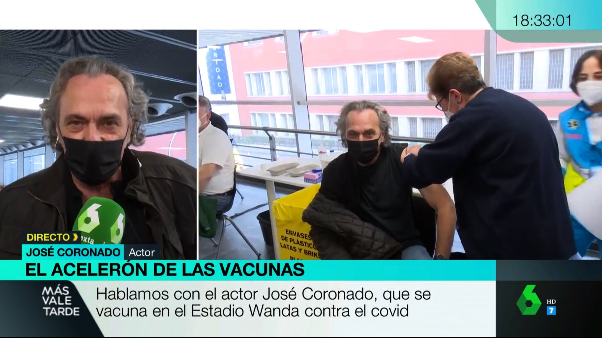 José Coronado, vacunat - La Sexta