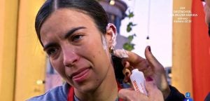 Una concursant de 'Masterchef', cremada en directe - TVE