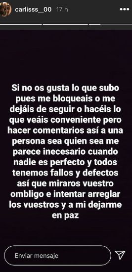 La neboda de Letícia esclata 2   Instagram