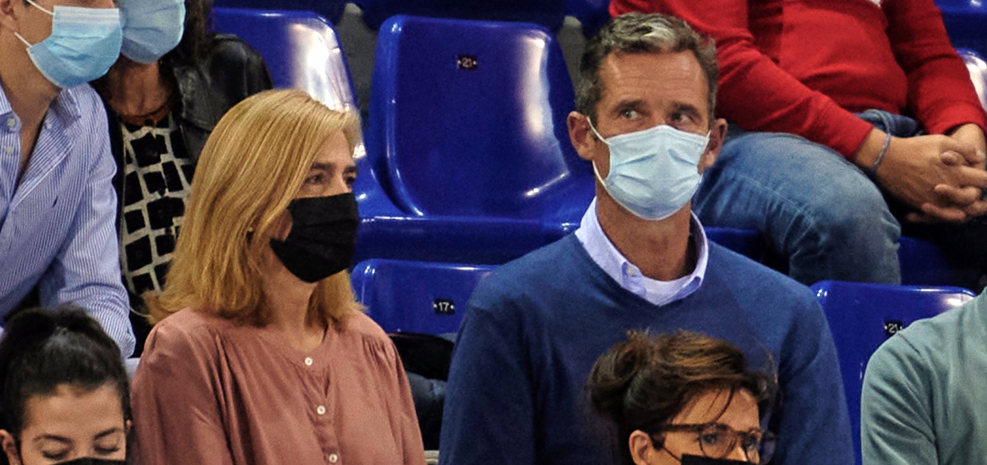Cristina de Borbó i Iñaki Urdagarin, al Palau - Europa Press
