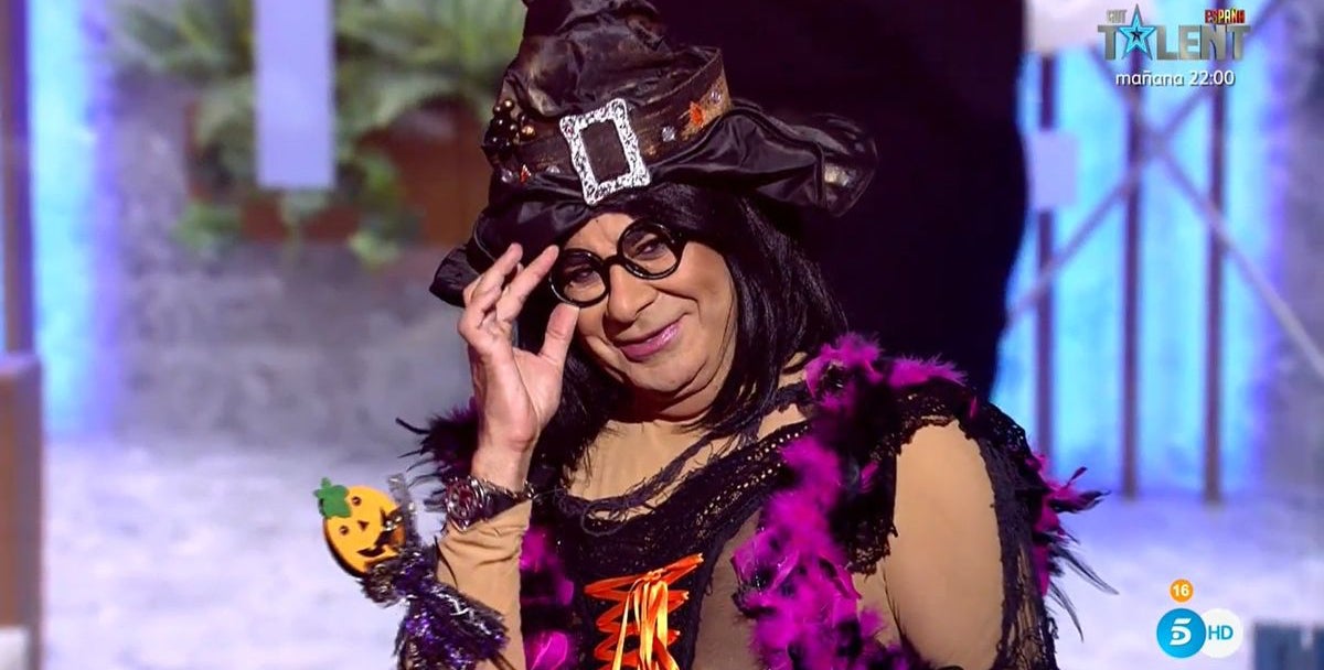 La disfressa de bruixa de Jorge Javier - Telecinco