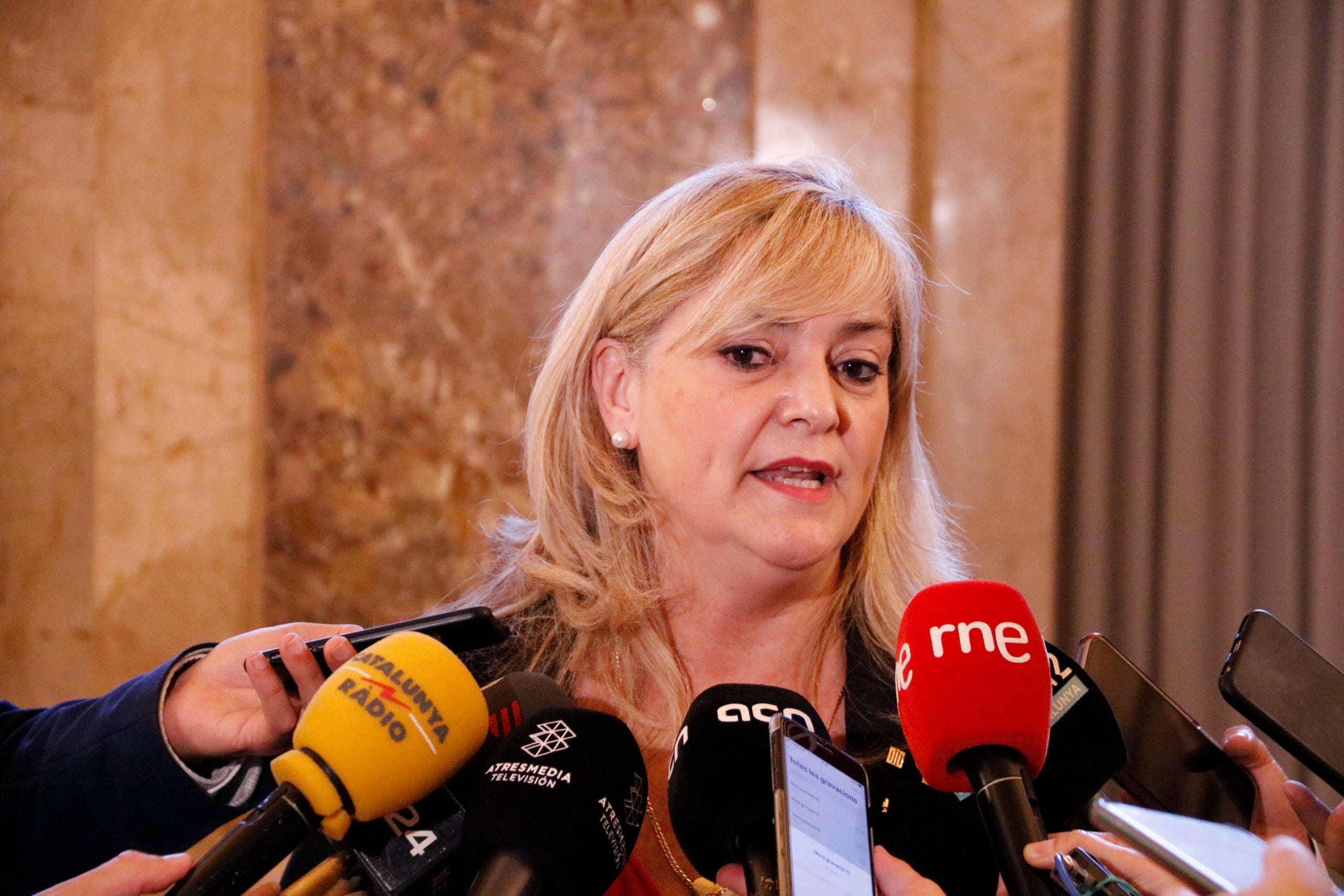 L'encara consellera de Drets Socials, Violant Cervera, s'acomiada del departament després dels resultats de la consulta de Junts | ACN