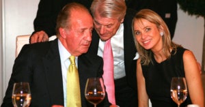 Joan Carles i Corinna, junts en una foto d'arxiu - Europa Press