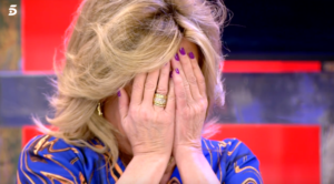 Lydia Lozano plorant | Telecinco