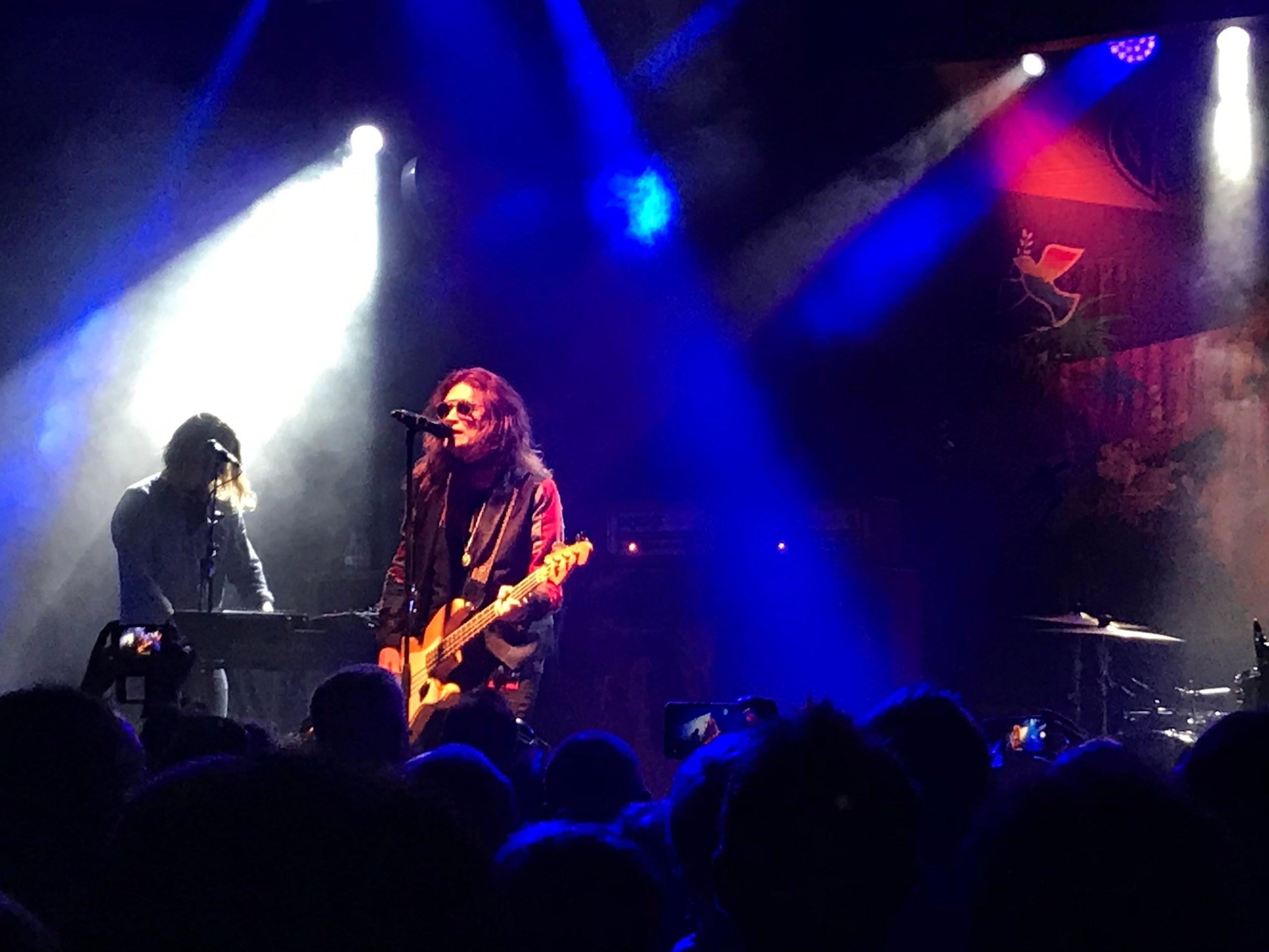 Glenn Hughes l’abril de 2019, de moment l’última versió de 'Smoke on the water' a Barcelona / S.C.