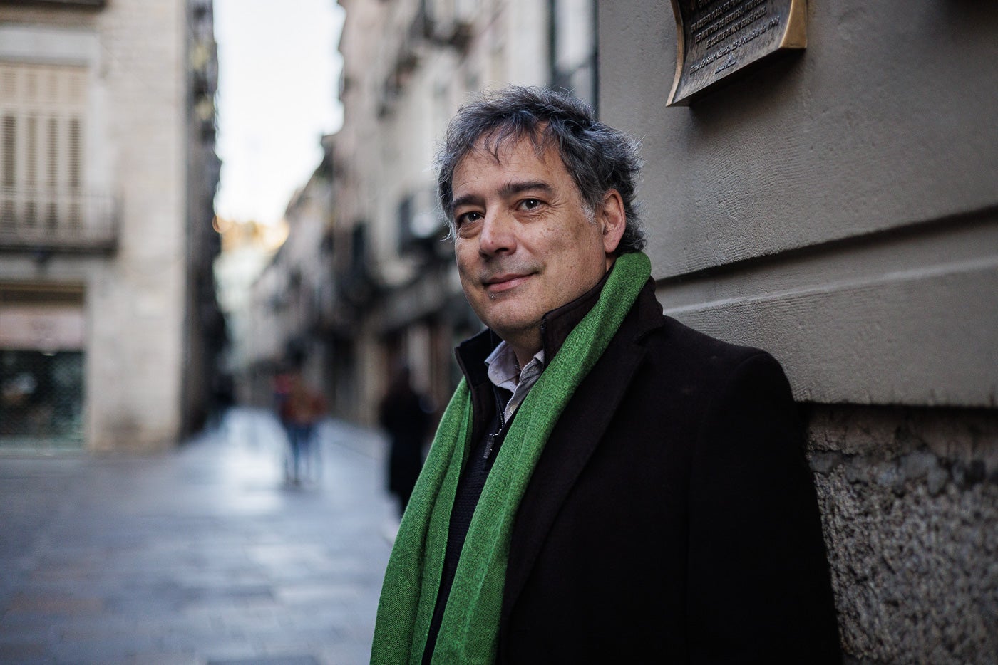 L'historiador i col·laborador d'El Món Xavier Diez, editor de la nova versió de les memòries de l'anarquista Joan Garcia Oliver / Jordi Borràs