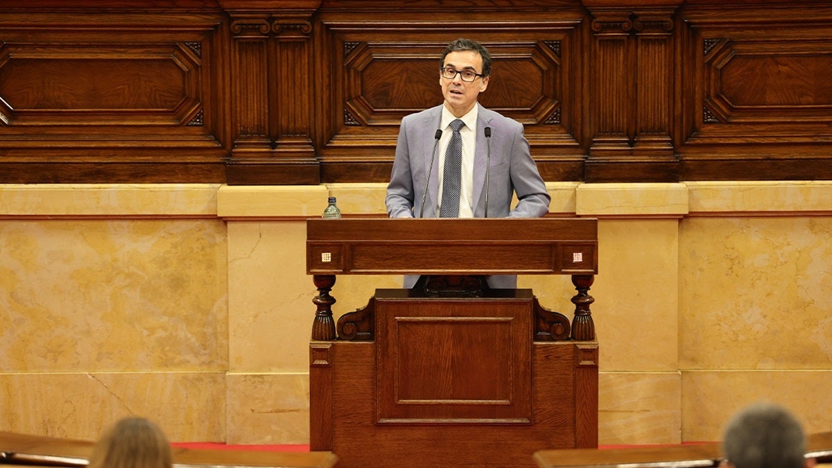 El diputat de Vox al Parlament Manuel Acosta   / Europa Press