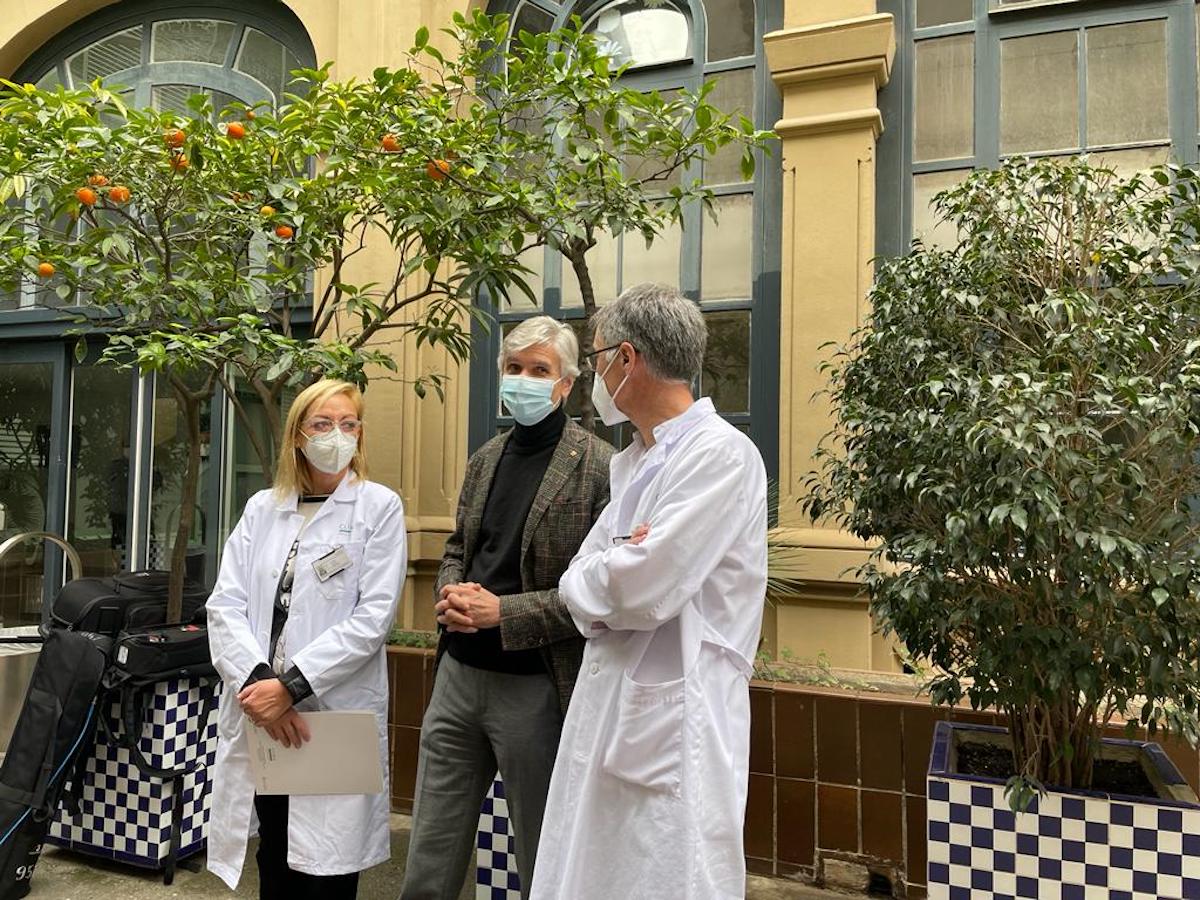 El conseller Argimon després de l'acte de reconeixement als professionals sanitaris / Ivet Nuñez