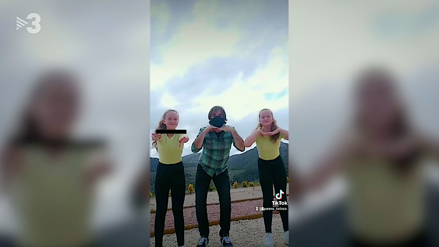 'Les bessonetes', Michelle i Nicole, de Tivissa, a 'El foraster' de TV3