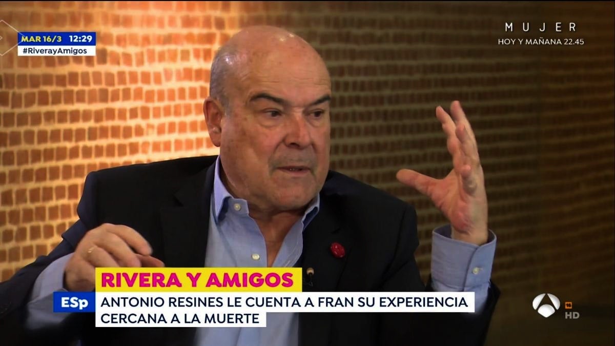 Antonio Resines va comentar part de la història a Antena 3