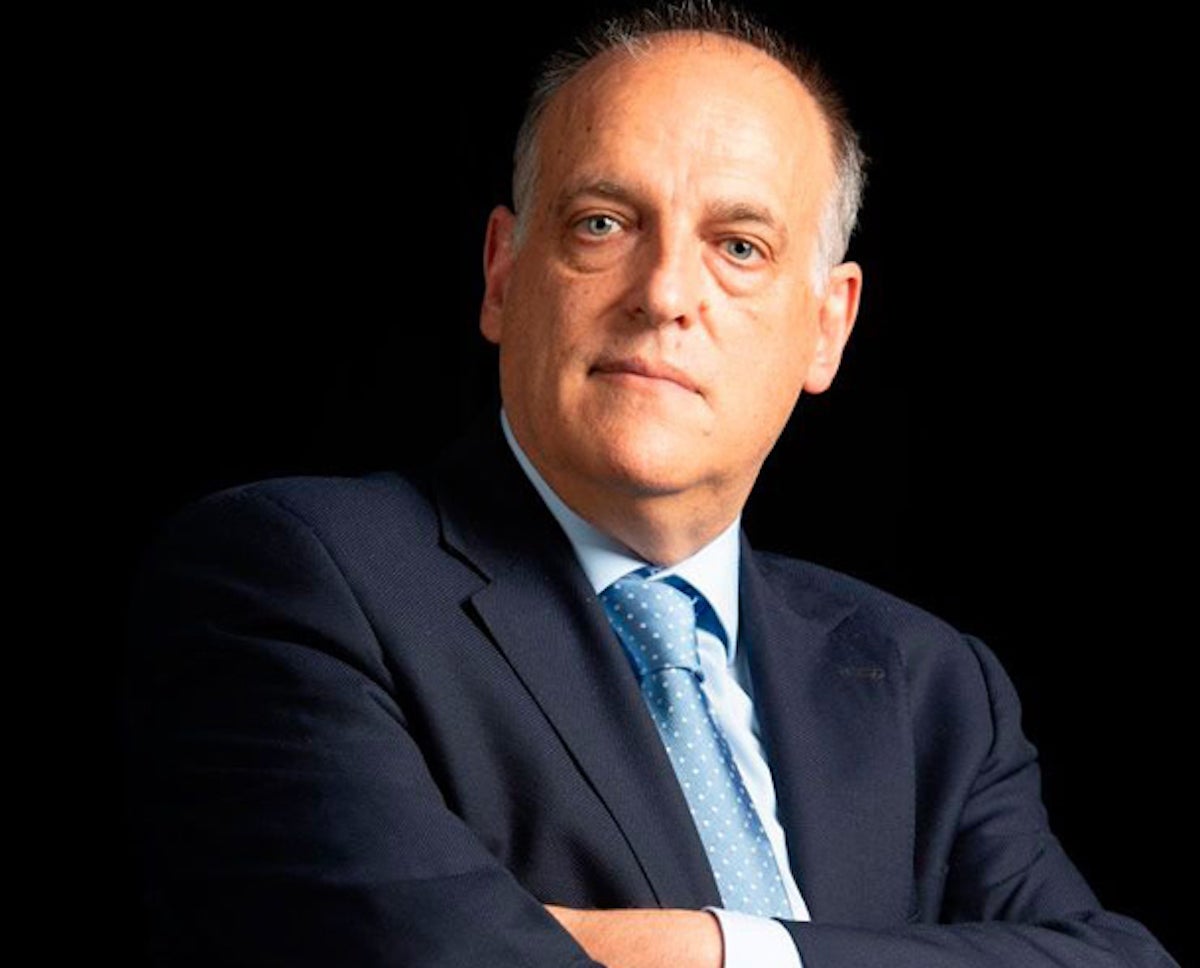 Javier Tebas, president de LaLiga