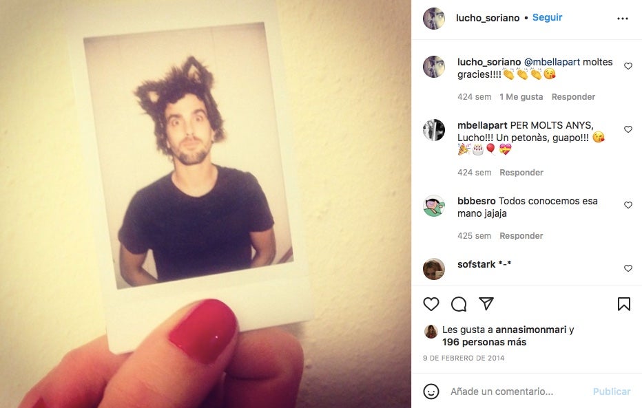 Així és Lucho Soriano, la parella d'Anna Simón - Instagram