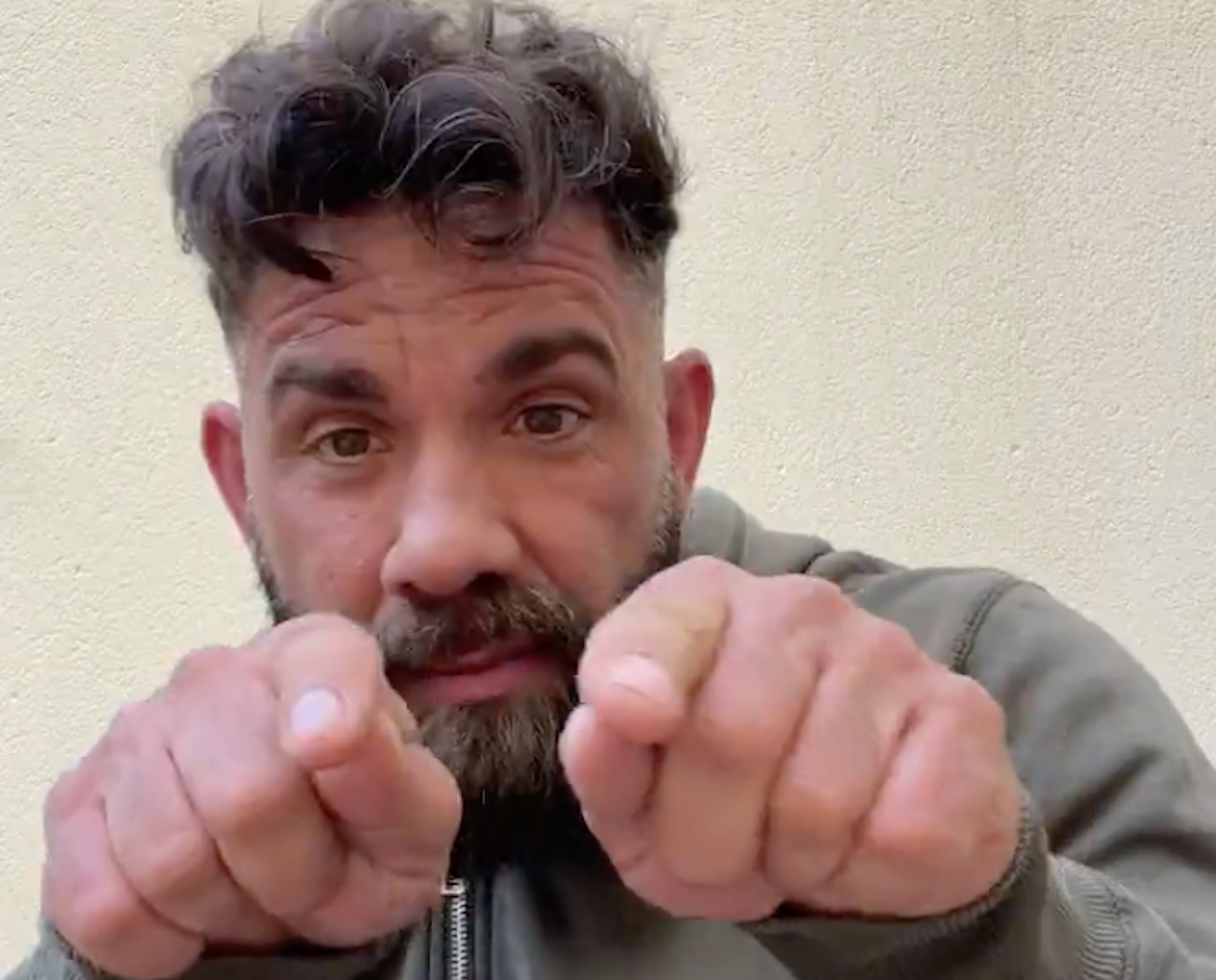 Marc Ribas en un directe a Instagram / Instagram
