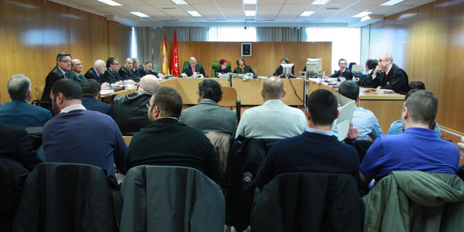 Els acusats per l'assalt a Blanquerna declaren davant el jutge