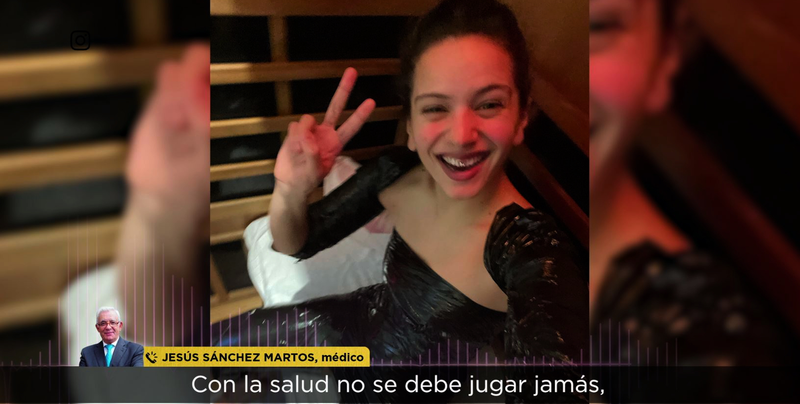 Un metge s'escandalitza amb el que fa Rosalía a la sauna -- Telecinco