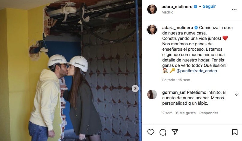 Adara i Rodri tornen a estar junts - Instagram