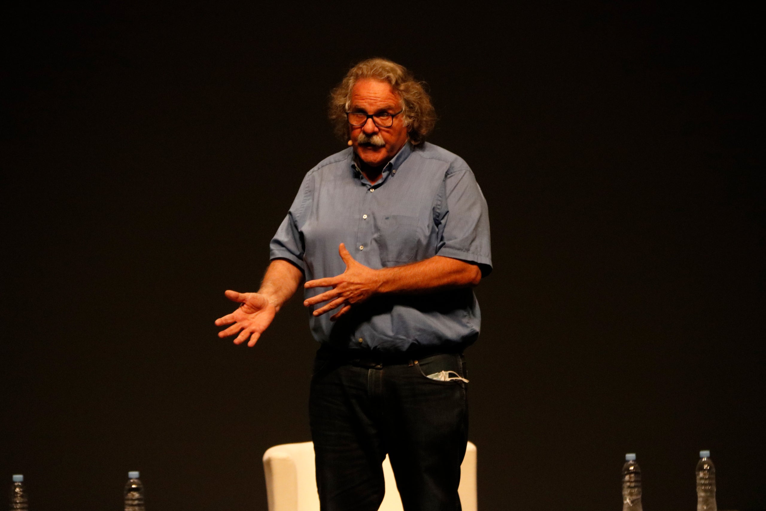 L'exlíder d'ERC al Congrés Joan Tardà en un acte a Cornellà de Llobregat / Guillem Roset
