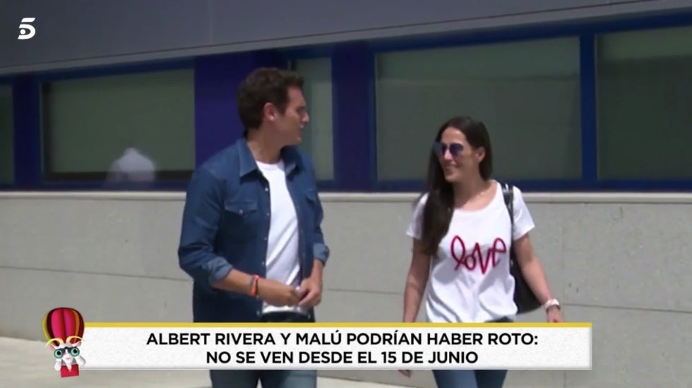 Albert Rivera i Malú podrien haver trencat - Telecinco