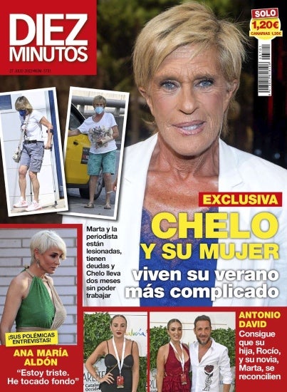 Chelo García Cortés pateix un accident de cotxe - Diez Minutos