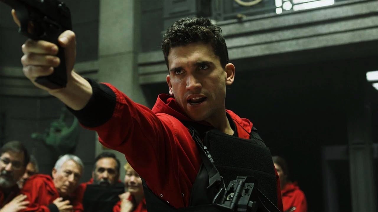 Jaime Lorente de 'La casa de papel' pateix un accident - Netflix